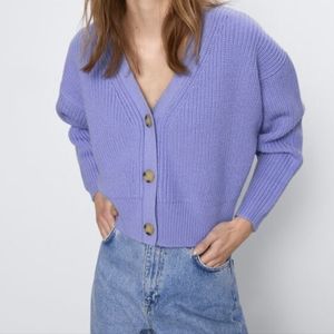 Zara Knit Sweater Cardigan